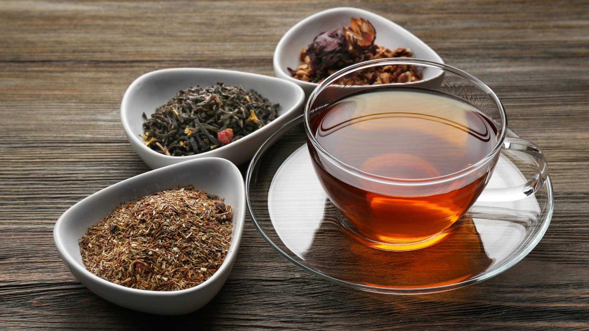 Traditional herbal tea for post-colonic recovery and hydration.